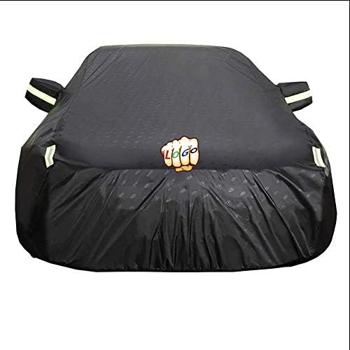 Car Cover SUV Porsche Cayenne S All Weather Waterproof All Weather, rain, Water, Wind and Hail (Color : Upgrade Black, Design : Standard Edition)