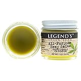 All-Purpose Hemp Salve - 1 oz Jar - Organic First Aid Skin Balm with Comfrey, Plantain, Ginseng, Rosehip & Essential Oils