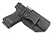 Fierce Defender IWB (Inside Waistband) Kydex Holster Compatible with Glock 19 23 32