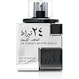 Lattafa 24 Carat White Gold for Men - 3.4 oz EDP Spray