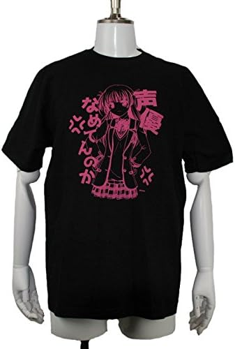 Amazon 大図書館の羊飼い Tシャツ A 声優なめてんのか Lサイズ アニメ 萌えグッズ 通販