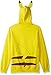 Pokemon Men's Pikachu Character Zip Front Hoodie, Yellow, XX-Large