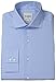 Ben Sherman Men's Slim Fit Oxford Spread Collar Dress Shirt, Blue, 16.5