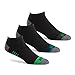Prince Men's Performance Plus No Show Low Cut, Black Assortment, 6-12, 3- Pack