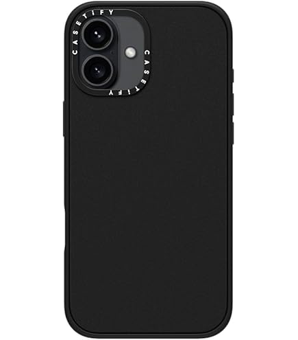 K09009　CASETiFY iPhone 16 Pro Max ケース 黒 CASETiFY コンパクト iPhone 16 Pro Max ケース [軽量 / 1.2m