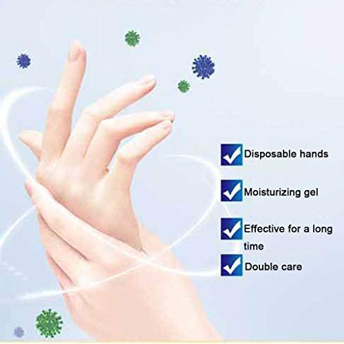 Disposable Hand Sanitizer, Vorname 100ML Cold Compress Gel Long-Lasting Speed Handwash Hand Lotion, Hand Soap Gel Odor Sanitizers,Instant Skin Cleansing for Adults Children Cleaner