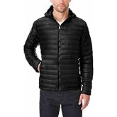 32 DEGREES Heat Mens Down Jacket with Hood