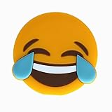 Cry Tear Lauging Tears Pink Poops Emoji Cartoon Cute Funny PVC External Battery Portable Charger 2600mah Power Bank for iPhone 7 Plus 6 6S Plus 5S 5C 4S Samsung Galaxy S7 S6 Edge S5 …