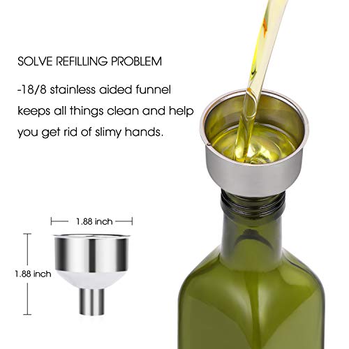 2 PACK+Aozita+Glass+Olive+Bottle