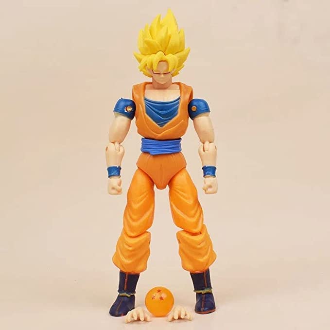 Goku Action Figure Dragon Classic Characters Goku Toy is Suitable for
