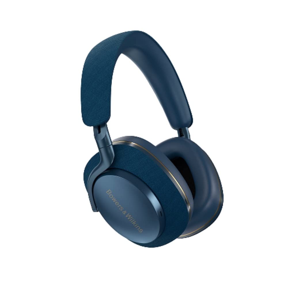 Bowers & Wilkins PX7 S2 Noise Cancelling Wireless Over Ear Headphones with Bluetooth 5.0 & Quick Charge, 30 Hours of Playback and Built-In Microphone - Blue