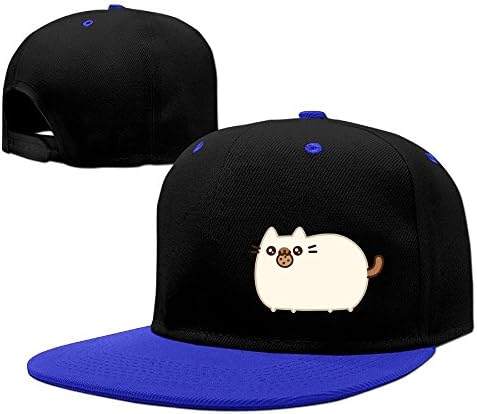 Sixskoo Men&amp;women Hat Pusheen The Cat Golf Caps Hats Adjustable RoyalBlue