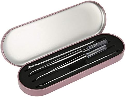 Professional Storage Box for Eyelash Extension Tweezers Organizer Case Eyelashes Makeup Tool (Color : Rose Red)