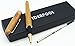IDEAPOOL Bamboo Ballpoint Pen Writing Set, Premium Gel Ink RollerBall Pens for Signature Calligraphy Executive Business, Extra 1 Stainless Steel Fine Refill