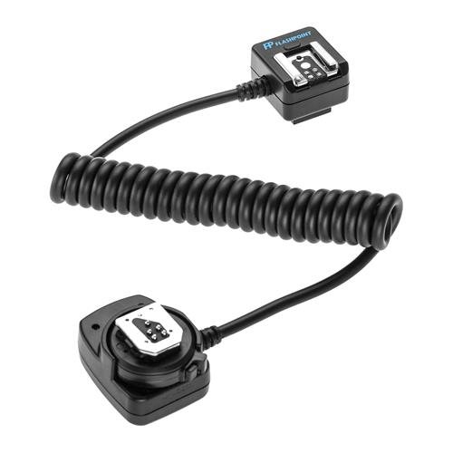 Flashpoint TTLOff Camera Flash Cord for Canon EOS 3′ UPhoto