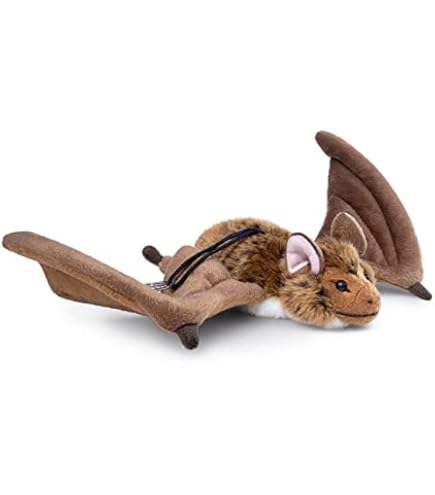 Realistic 40cm/16” Brown Bat Plush Toy, Super Soft, Cute, Home