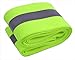 Reflective Tape Strip Sew-On Lime Green Gray Warn Caution Trim Fabric 3M