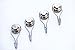 Sol Mercantile 25 Pound Swivel Magnet Hook, Heavy Duty Strong Neodymium Swivel Magnetic Hook(25 Pound (4 Pack))