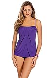 Miraclesuit Women's Miracle Solids Jubilee Tankini Top