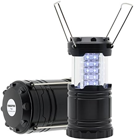 Forgestar LED Camping Lantern Outdoor Flashlight Portable Collapsible Camping lantern For Camping Outages Emergencies Storms Hurricanes Hiking Fishing