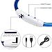 LED Dog Necklace Collar,USB Rechargeable Safety Waterproof Light up Adjustable Flashing Pet Neck Loop by fashion&cool