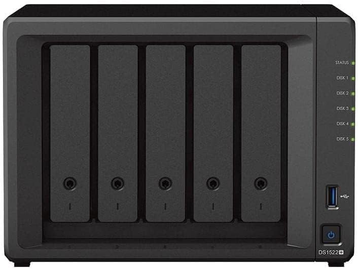 Synology DS1522+ 20TB 5 Bay Desktop NAS 5x 4TB WD Red Plus Drives