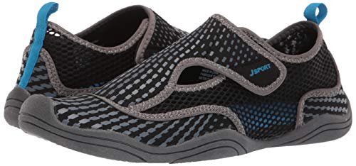 JSport by Jambu Women's Mermaid Water Ready Fisherman Sandal Black 8.5 M US
