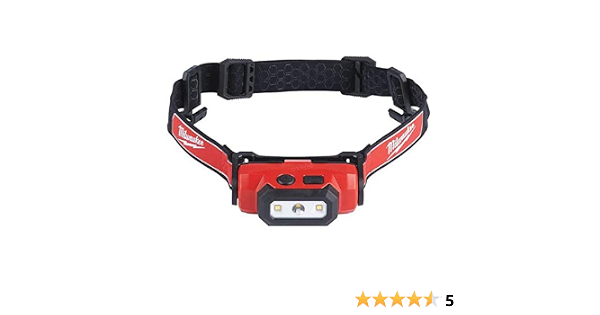 USB Rechargeable Headlamp Red 