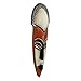 NOVICA White and Red Hand Carved Painted Wood Wall Mask, 'Protect The Forest'
