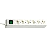 Brennenstuhl Eco-Line 6-Way Power Strip with Switch