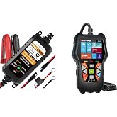 MOTOPOWER MP00205A 12V Car Battery Charger Maintainer with MP69040