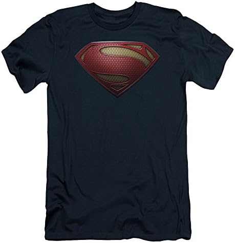 Man of Steel - MoS Shield (slim fit) T-Shirt Size L