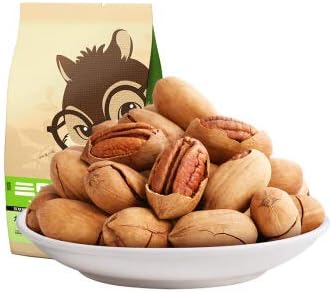 Three Squirrels Pecans Chinese Snacks 210g2bag 三只松鼠_碧根果210gx2袋 零食坚果 山核桃 长寿果