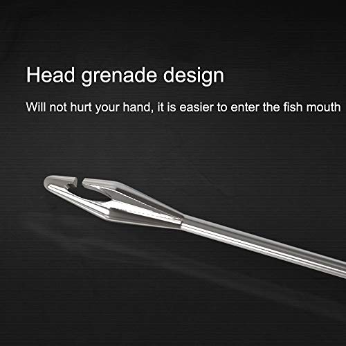 YXLD Multifunction Fish Hook Remover Hooks for Fishing Fishing Tools Fishing Hook Removal Tool Easy Squeeze-Out Fish Hook Separator Tools Portable Easy Reach Stainless Steel with Mutifuctional Plier