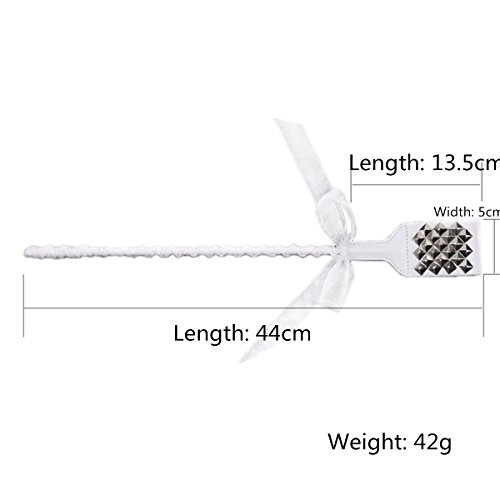 Lieberpaar white Leather Long Whip Riding Crop for Couples Role Play Kit