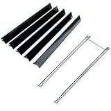 Direct store Parts Kit DG226 Replacement Weber 2241298, 2271411; Spirit 500 and Genesis Silver A Grills Burner & Heat Plate (SS Burner + Porcelain Steel Heat Plate)