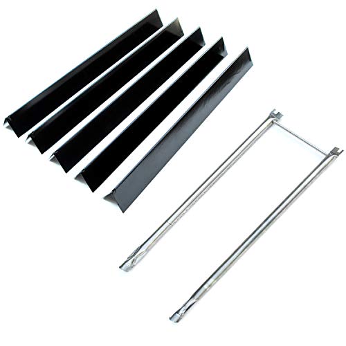 Direct store Parts Kit DG226 Replacement Weber 2241298, 2271411; Spirit 500 and Genesis Silver A Grills Burner & Heat Plate (SS Burner + Porcelain Steel Heat Plate)