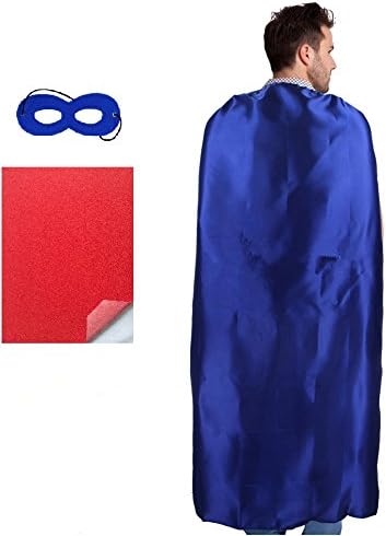 RANAVY DIY Hero Capes For Adult -Superhero Party Costumes Unisex 140CM