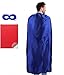 RANAVY DIY Superhero Capes for Adult -Party Superhero Costumes Unisex 140CM (Blue)