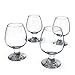Crystal Snifter Glasses Set of 4 for Cognac Whiskey - New Style Old Fashioned Drink Glasses - Glassware set - Scotch Brandy or Bourbon Tumblers, 8.5 oz