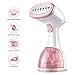 Garment Steamer, PLEMO 260ml Portable Handheld Fabric Steamer Fast Heat-up Powerful Travel Steamer for Clothes