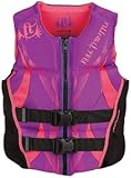 Full Throttle Women's Hinged Rapid-Dry Flex-Back Vest, Purple (Med)