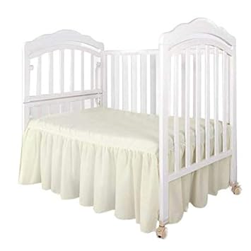 baby bed dust ruffle