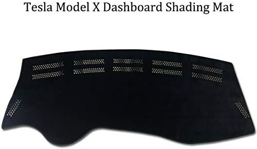 Tesla Dashboard Sun Shade Carpet Mat,Sun Resistant Visor Protector Reflector Blocker Non Slip Pad Cover Shield for Tesla Model X