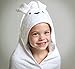 Baby Hooded Towel | 100% Natural Cotton | Luxury Extra Soft Babies and Small Childrens Bath Towel | Cute Bunny Style | by Modern Bubs