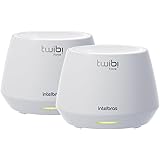 Conjunto de Roteador Sem Fio WI-FI 6 Twibi Force AX Branco Intelbras