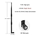 9dbi High Gain WiFi Booster Router Indoor Omni-Directional Extender Antenna with Magnetic Stand Base & 5ft Extension Cable, 2.4GHz 802.11n/b/g, RP-SMA Male Connector