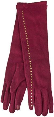 True Gear North Long Full Length Wool Women's Winter Texting Gloves works with Touch Screens