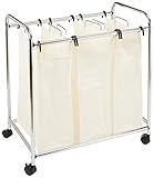 AmazonBasics 3 Bag Laundry Sorter image large