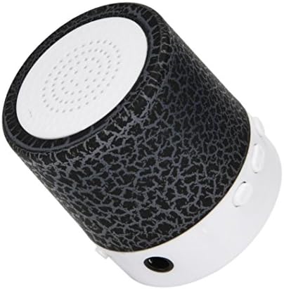 Creazy Portable Mini Stereo Bass Speakers Music Player Wireless TF Speaker (black)